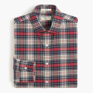 J. Crew | Albiate 1830 | Ludlow Red Plaid Shirt | Men's Size Small